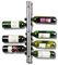 Wall Mounted Wine Rack Stainless Steel Tubular Wine Holder 12 Bottle Capacity for Kitchen Home Bar Restaurant Wall-Mounted Storage Shelf