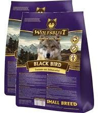 Wolfsblut Black Bird Small Breed - Hundefutter - 2x2kg Sparpaket - getreidefreies Trockenfutter für kleine Hunde mit Truthahn – natürliche Rezeptur – hochwertige Zutaten – leicht verdaulich