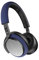 Bowers & Wilkins PX5 Noise Cancelling Wireless Headphones with Bluetooth 5.0 & Quick Charge, 30 Hours Battery Life On Ear - Blue