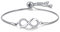 CERSLIMO Armband Silber Damen 925, Weißgold Vergoldet Unendlichkeit Symbol Infinity Herz Zirkonia Armband | Silber Schmuck für Frauen Damen