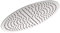 aquaSu® Kopfbrause Santico mit 1 Strahlart, rund, chrom, 40 cm Durchmesser, mit Kugelgelenk, Antikalk-Noppen, Standard-Gewinde: 1/2, Wellness-Regendusche, 72269 8