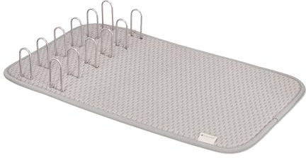Full Circle Home Abtropfgestell SHAPE-SHIFTER - Geschirrkorb - Set - Mit Mikrofasermatte - Langlebig