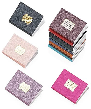 Odoria 1/12 Miniatur Bücher Leer 12 Stück Puppenhaus Zubehör