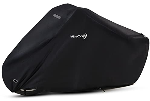 RnCop Bike Cover for 1 or 2 Bikes, Waterproof 420D Oxford Fabric, Anti UV Dust Rain Bicycle Cover（NOT FOR BICYCLE TRANSPORT）