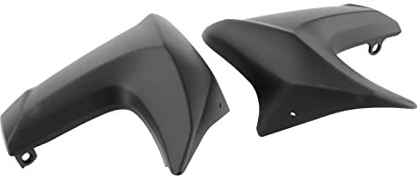 MagiDeal 2 pièces gauche et droite moto radiateur côté capot carénage remplacement convient pour ER6N ER 6N 2012 2013 2014 2015 pièces de réparation , Noir mat