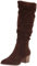 Amazon Essentials Stivali Alti Con Tacco A Blocco Donna, Marrone Toffee Scuro, 39 EU