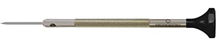 Bergeon Tournevis 30081-100 en inox avec lame en acier inoxydable 1,0 mm ergonomique