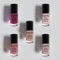 HASNA PARIS Smalto per unghie Halal - Collezione Privé - EcoRespondibile, brillantezza e lunga tenuta, facile da applicare, confezione da 5 x 6 ml (PINK)