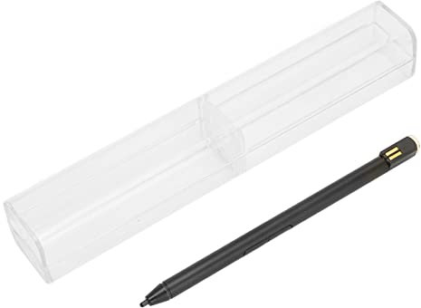 Aktiver Eingabestift (Active Stylus) für Yoga C930, 4096 Druckstufen, Präzises Touchscreen Schreiben und Zeichnen, Aluminium Schwarz, 2 Tasten, eingebauter 100mAh (1 Pack)