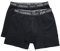 PME Legend Herren Boxershort BASIC COTTON ELASTAN 2er Pack Schwarz Blau S-XXXL, Größe:S, Farbe:Black 999