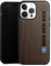DeinDesign Holz Case kompatibel mit Apple iPhone 14 Pro Max Walnuss Handyhülle Echtholz Hülle transparent Bundesliga Fußball