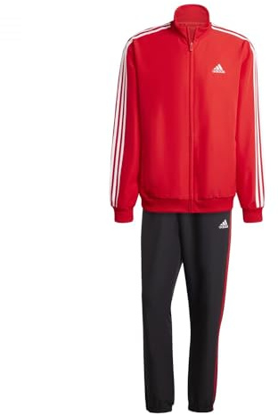 adidas Herren 3-Stripes Woven Track Suit, better scarlet, XXL