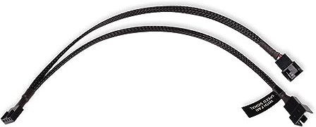 Alphacool Y-Splitter Verteilerkabel 4-Pin auf 2x 4-Pin PWM 30cm