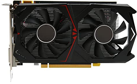 Annadue Carte Graphique GTX 960 2 Go, GDDR5 HDCP 128 Bits PCI Express 3.0 X16 pour PC de Jeu avec Ports HDMI DP DVI et Deux Ventilateurs de Refroidissement, Prise en Charge DirectX12