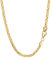 NKlaus 42cm Königskette 925 Silber Gelbgold Vergoldet elegante Halskette Breite: 2,3mm Collier 13,25g schwer 15098
