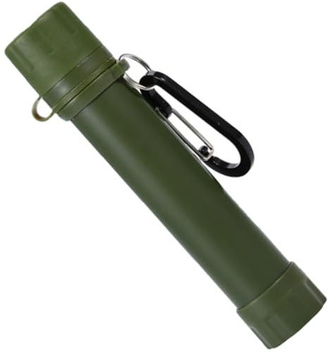 Happyyami Portable Water Filter for Camping Outdoor Use Compact Reusable Daily Life Drinking Straw Convenient Water Purifier