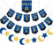 FUNNLOT Eid Mubarak Dekoration, Eid Mubarak Banner, Ramadan Dekorationen Eid Mubarak Deko für Muslim Islamic Ramadan Eid Party Kareem, Ramadan Kareem Dekoration