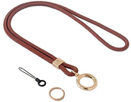 YOYOL Schlüsselband, Halsband-Schlüsselanhänger für ID-Abzeichen, Schlüssel, Handy, Männer und Frauen Cool Umhängeband