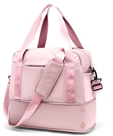 40x20x25 Ryanair Borsa da Viaggio Bagaglio a Mano Borsone da Viaggio Espandibile Borsa Palestra Borsone Palestra Valigia Borsa da Weekend Borsone Valigia Borsa a Mano,P3-Rosa
