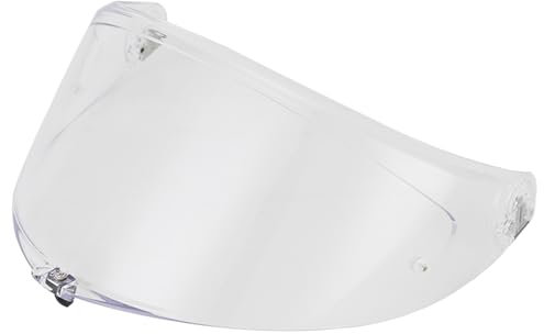 Shkalacar Helmvisier Ersatz für AGV K6 K6S, Integralhelm Visier UV-Beständig, Beschlagfrei und Kratzfest(Transparent)