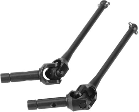 MGHGFYTAS RC Auto Antriebswellen Kompatibel Mit Yikong YK4102 YK4103 Für Absima CR3.4 Für Sherpa Für KHAMBA 2 Stück Metall-Frontantriebswelle CVD 1/10 RC Crawler Auto