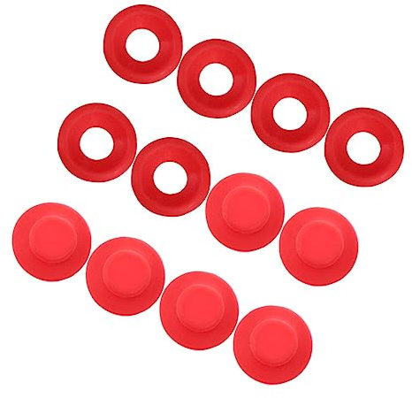 FUNOMOCYA 12stücke Flaschendichtungen Für Glasflaschen Schaukel Flaschendichtungen Ersatz Auslaufsicher Für Bügelflaschen Mit Schwingscheiben Für Getränkeflaschen