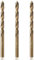 LEPEVNEY 6.8mm Drilling Dia Straight Shank Metric Twist Drill Bit HSS Cobalt Pack of 3