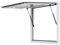 VEVOR Concession Window for Food Truck, 36x36 Aluminum Alloy Food Truck Service Window, Up to 85 Degrees Stand Serving Window with Awning Door & Drag Hook, for Food Trucks Concession Trailers