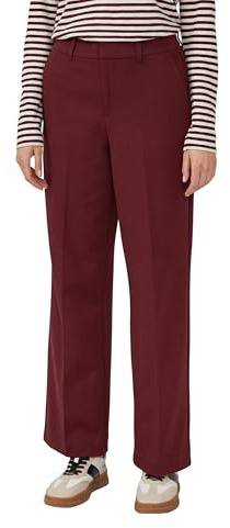 s.Oliver Wide-Leg-Hose aus Struktur-Jersey