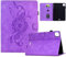 Funda para iPad Air 11 Pulgadas M3/M2 (2025/2024), iPad Air 5/4 (10,9 Pulgadas, 2022/2020) - Funda de Cuero de Primera Calidad Smart Folio Case con Soporte y Auto-Reposo/Activación - Púrpura