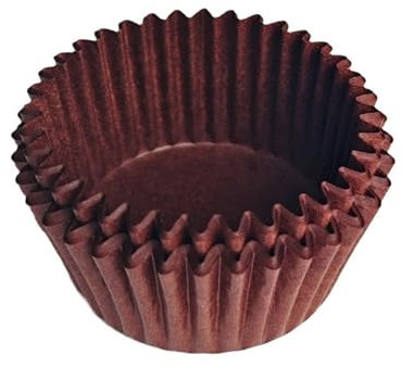 Paquete de 2000 vasos de papel glassine marrón para chocolate, mantequilla de maní y golosinas, forros para hornear a prueba de grasa