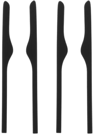 The Lord of the Tools 2 Paar schwarze Brillenohrsocken kompatibel mit Oakley Keel Blade OX3125 OX5089 OX5148 OX3122