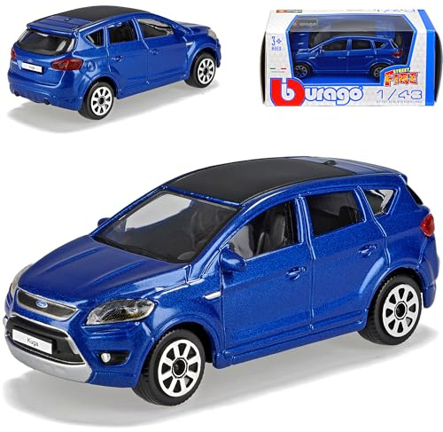 Generisch F*o*r*d Kuga Blau SUV 1/43 Burago Burago Modellauto Modell Auto