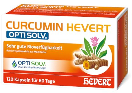 Curcumin Hevert OptiSolv Tabletten, 120 St. Tabletten