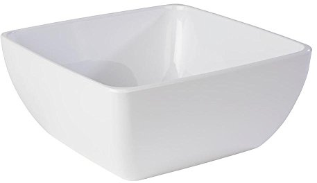 APS 84425 Schale PURE, 32 x 32 cm, Höhe 14 cm, Melamin, weiß