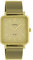 Oozoo Vintage Damenuhr Quadratisch mit Milanaiseband Golden Sun 29 x 29 MM Gold C20010