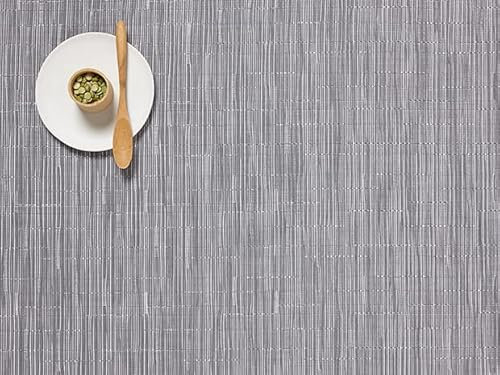Chilewich Tischset Bamboo Rectangle Fog