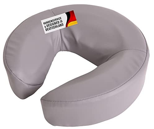 Promafit Kopfpolster aus Kunstleder für die Massage- & Behandlungsliege in Grau