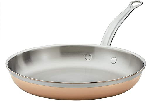 Hestan - CopperBond Collection – 100% reines Kupfer, Induktionskochfeld-kompatibel, 21,6 cm