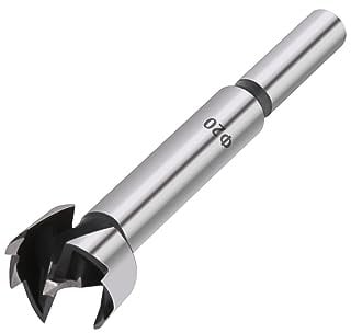 Vearter 20mm Forstner Drill Bit, High Carbon Steel Multi-Tooth Woodworking Tools with Round Shank, Hinge Boring Hole Cutter for Solid Wood, MDF, Plastic, Particleboard, Plywood