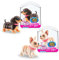 Pets Alive Booty Shaking Pups, Popo wackelnde Welpen, batteriebetriebenes Roboterspielzeug, 2er-Pack: Bulldogge und Dackel