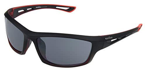 IRONMAN Men's 1902 Sunglasses Wrap, Black