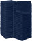 Utopia Towels - 60 Stück Seiftücher, 30x30 cm mit Aufhängeschlaufen, saugfähige Waschlappen zum Abwischen und Reinigen des Gesichts aus 100% Baumwolle (Marineblau)