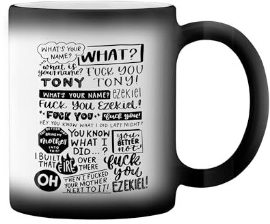 Fuck You Tony and Ezekiel meme Stylish New Trend Fun Lustig Black Magic Tasse Mug