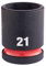 Milwaukee 21mm ShockWave Impact Duty 3/8 Drive Impact Socket