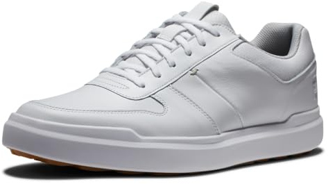 FootJoy Men's Contour Casual White/White/Grey, 11 UK Medium