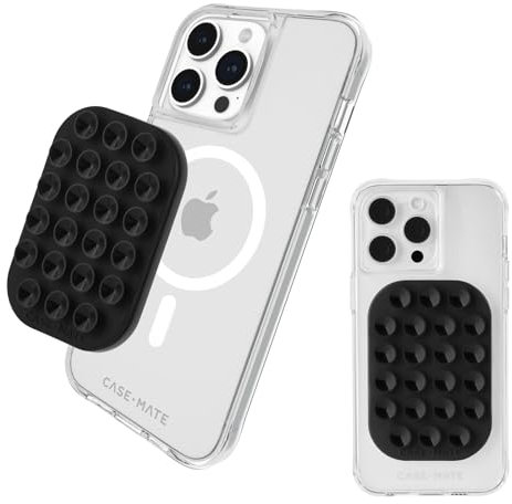 Case-Mate Stick it! Soporte magnético con Ventosa para iPhone, Desmontable para MagSafe, Manos Libres, creador de Contenido Esencial para iPhone 15 Pro Max/14 Pro Max/13 Pro Max/12 Pro MAX, Color