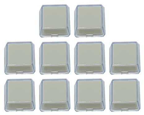 Myazs Keycaps Lot de 10 capuchons de touches en ABS transparent double couche avec coque de protection amovible pour clavier mécanique