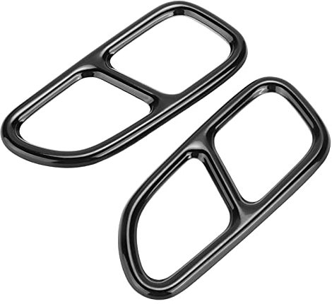 QANYEGN 2 Pezzi Lunetta Per Rivestimento del Beccuccio Per Auto, Copertura del Rivestimento Per Beccuccio, Sostituzione della Copertura del Beccuccio Esterno Per Auto Per CLa SLK R172 SL R231