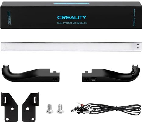 CREALITY Ender 3 V3 KE&SE Luces LED Kit 24V 5W Impresora 3D Barra de Luz Blanca Cálida Upgrades Compatible with Creality Ender-3 V3 SE y Ender-3 V3 KE Impresoras 3D